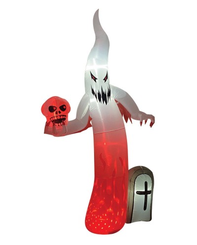 DECORATION HALLOWEEN FANTOME GONFLABLE LUMINEUX 270 CM
