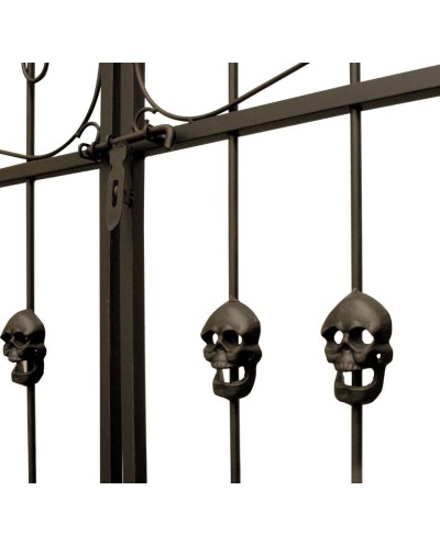 DECORATION HALLOWEEN ARCHE METAL ENTREE OU PORTAIL DE CIMETIERE 270 CM
