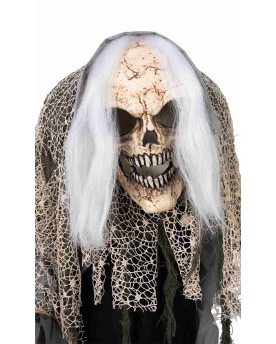 DECORATION HALLOWEEN SQUELETTE MONSTRE BOSSU SON  LUMIERE ET ANIME 160 CM