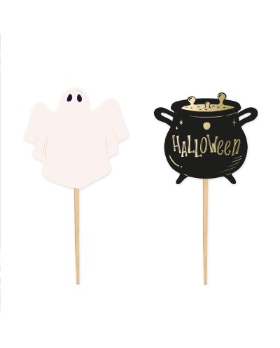 PICS DECO HALLOWEEN CHAUDRON ET FANTOME