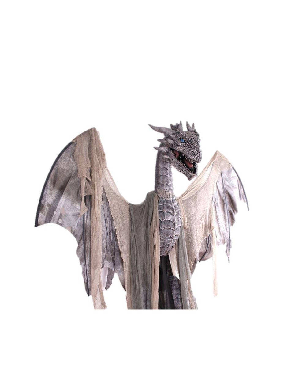 DECORATION HALLOWEEN DRAGON DEVORYS ANIME, SON ET LUMIERE 210 CM 