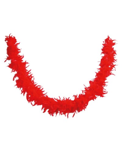 BOA PLUMES ROUGE 1.60 M CABARET