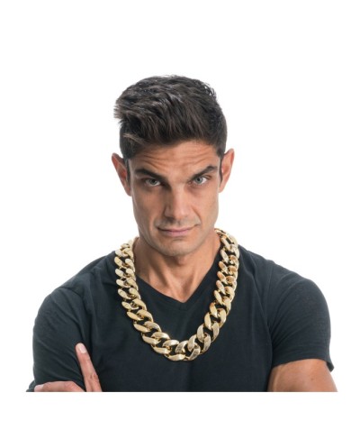 COLLIER RAPPEUR CHAINE LARGE 70CM - MAILLE 3.3CM