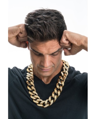 COLLIER RAPPEUR CHAINE LARGE 70CM - MAILLE 3.3CM