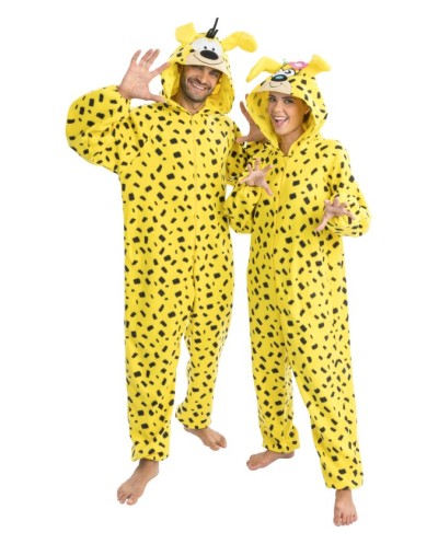 DEGUISEMENT MARSUPILAMI ONESIE OU KIGURUMI TAILLE 180 CM 