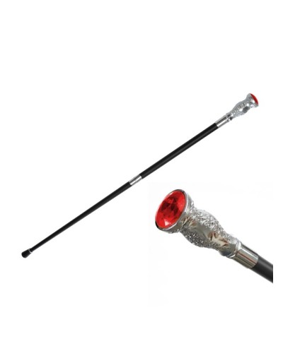 CANNE METAL RUBIS ROUGE 93 CM
