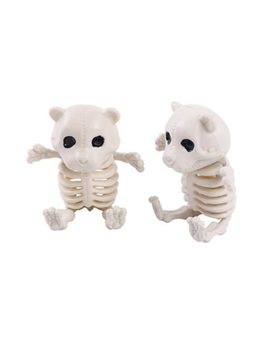 DECO HALLOWEEN SQUELETTE OURSON