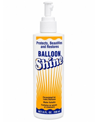 BALLOON SHINE – PRODUIT POUR BALLONS EN LATEX BRILLANTS – 236 ML