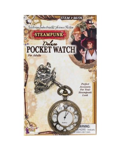 MONTRE DE POCHE MECANIQUE AVEC CHAINE 