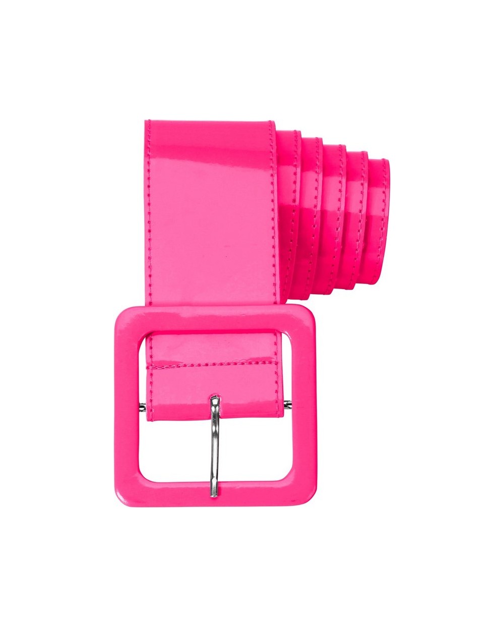 CEINTURE VINYL ROSE FLUO