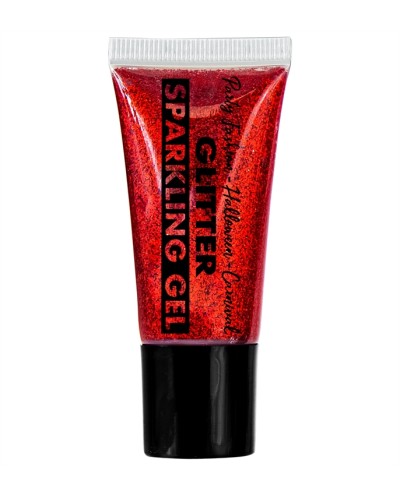 MAQUILLAGE GEL PAILLETTE 25 ML ROUGE
