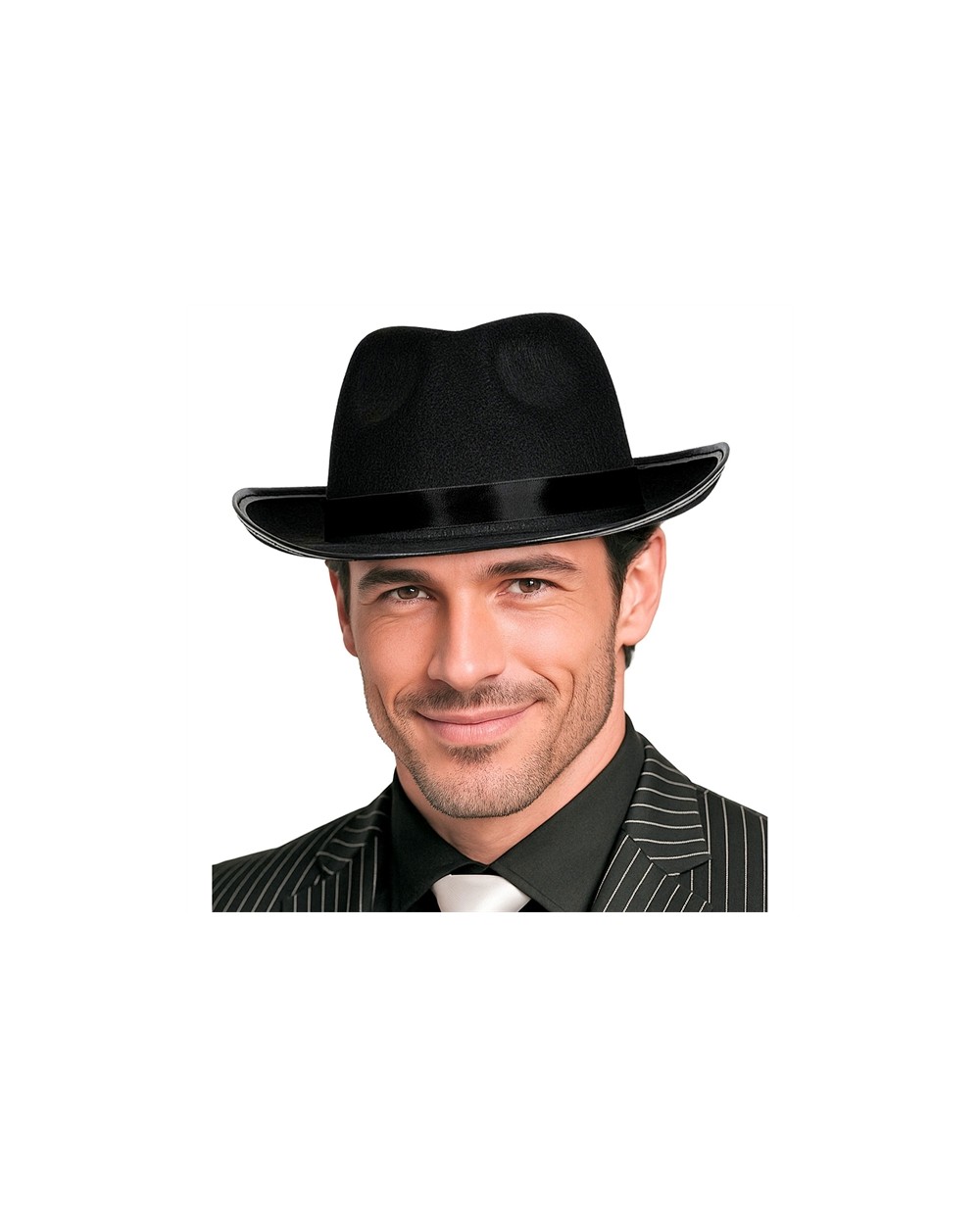 CHAPEAU AL CAPONE GANGSTER NOIR