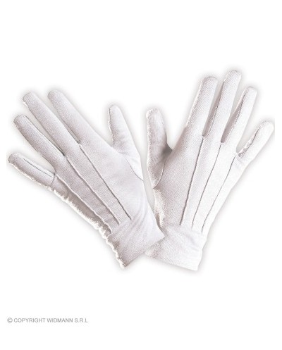 GANTS COURTS BLANCS