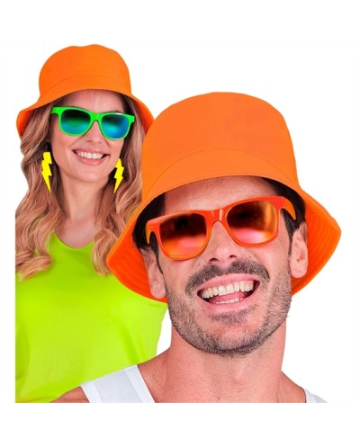 CHAPEAU DE PECHEUR BOB ORANGE FLUO