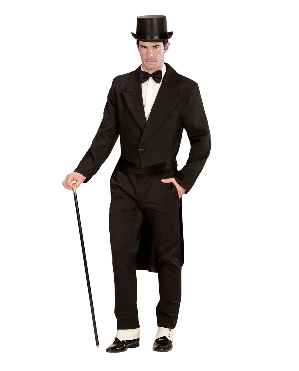 VESTE QUEUE DE PIE NOIRE SHOWTIME TAILLE M