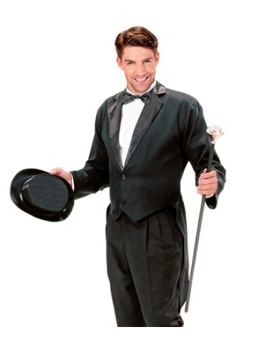 VESTE QUEUE DE PIE NOIRE SHOWTIME TAILLE XXL