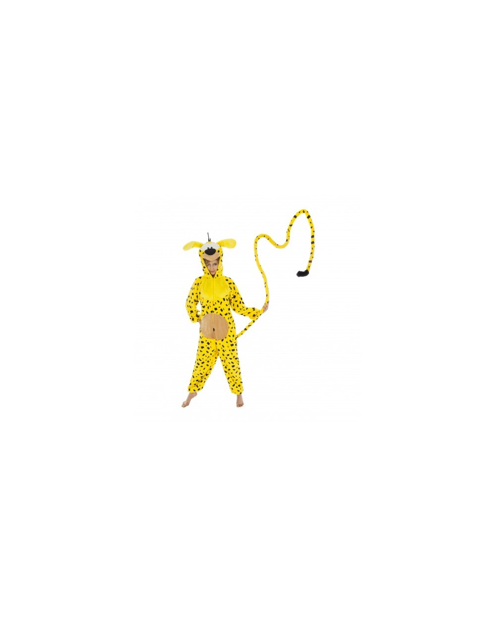 DÉGUISEMENT ENFANT MARSUPILAMI ONESIE OU KIGURUMI TAILLE 152 CM