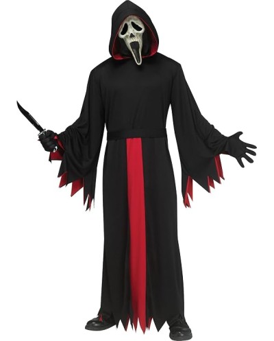 DEGUISEMENT SCREAM  GHOST FACE LIVES REAPER TAILLE UNIQUE ADULTE