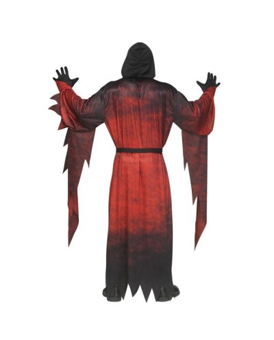 DEGUISEMENT SCREAM  GHOST FACE LIVESMIDNIGHT RED TAILLE UNIQUE ADULTE