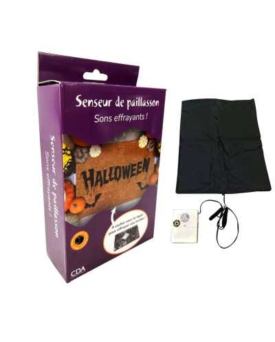 DECORATION HALLOWEEN CAPTEUR DE PAILLASSON SONS EFFRAYANTS