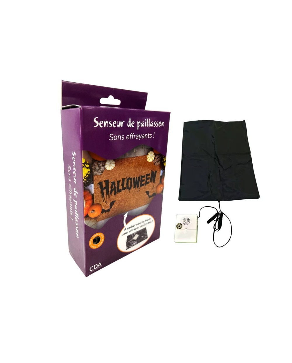 DECORATION HALLOWEEN CAPTEUR DE PAILLASSON SONS EFFRAYANTS