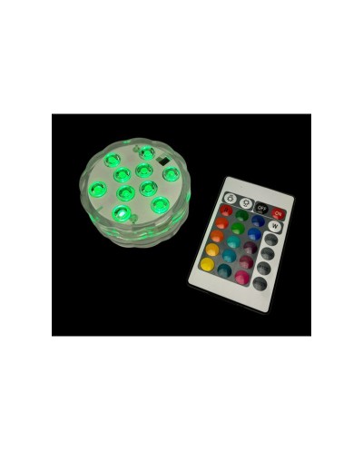 CITROUILLE GONFLABLE EN PVC 60 CM + LUMIERE LED AVEC TELECOMMANDE
