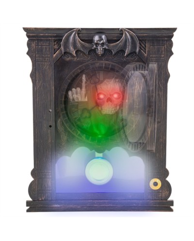 HORLOGE HANTEE ANIMEE HALLOWEEN 20 X 25 CM