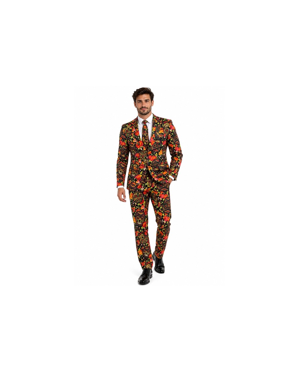 ENSEMBLE COSTUME LED JOUR DES MORTS 