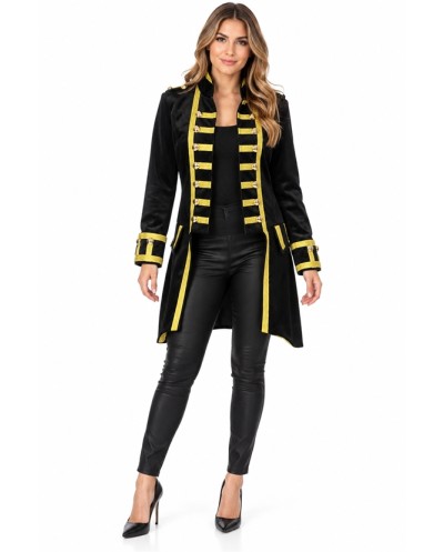 VESTE DOMPTEUSE NOIR VELOURS TAILLE XXL 