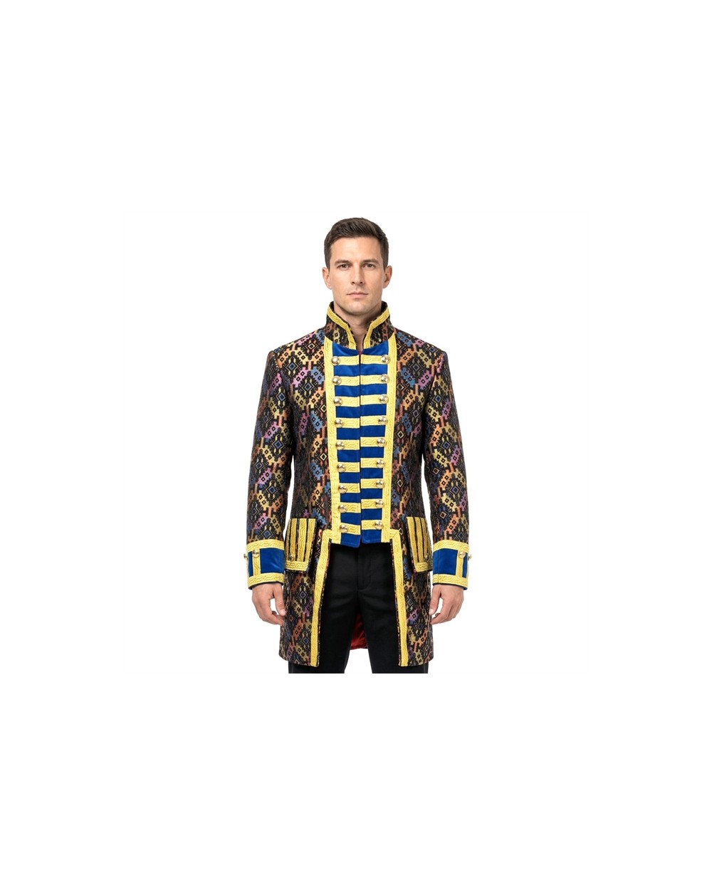 VESTE GENTLEMEN HOLOGRAM BLEU TAILLE S