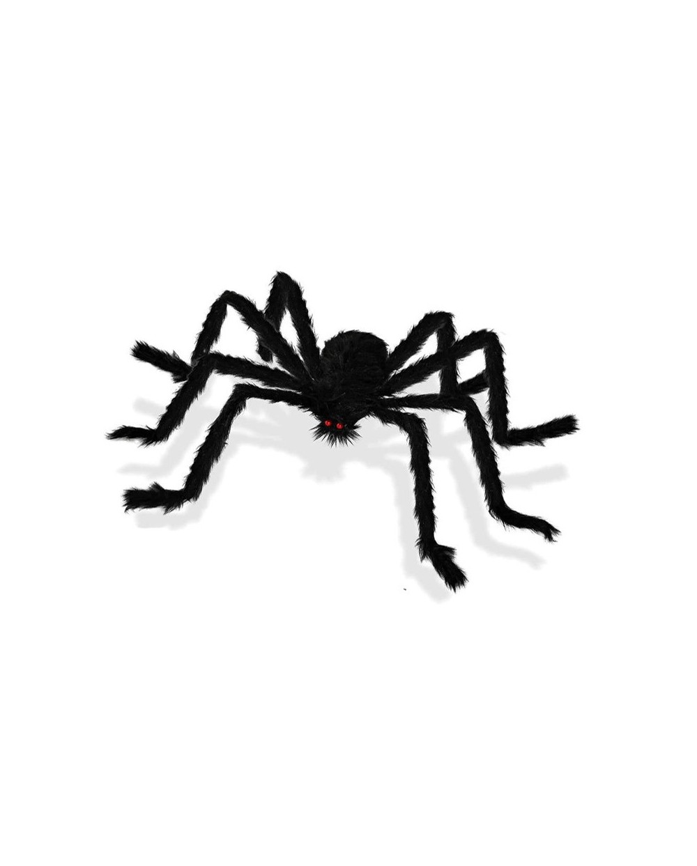 ARAIGNEE GEANTE VELUE NOIRE 200 CM 