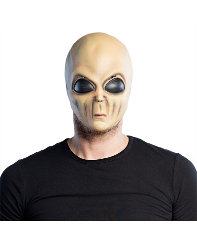 MASQUE LATEX TÊTE ALIEN 