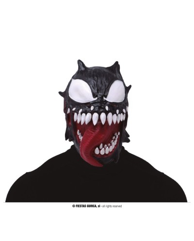 MASQUE LATEX HEROS NOIR 