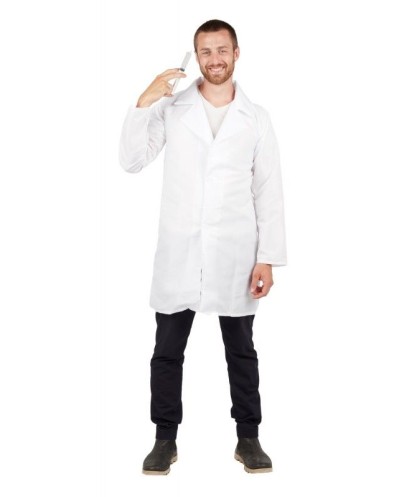 BLOUSE DE MEDECIN BLANCHE TAILLLE L-XL