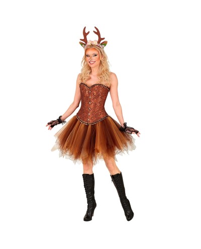 TUTU VOLUME MARRON CHOCOLAT ADULTE TAILLE UNIQUE
