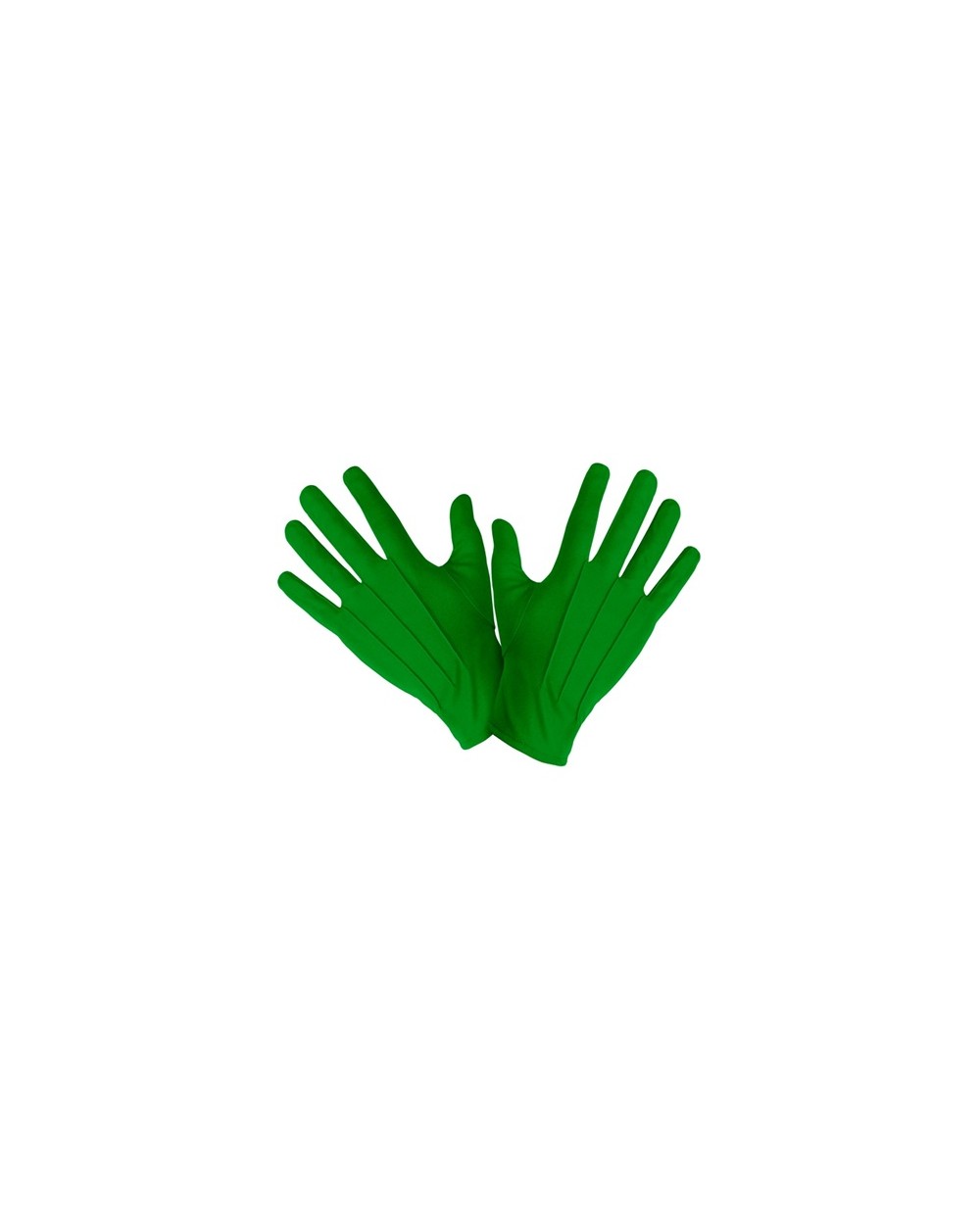 GANTS VERT COURTS TAILLE ADULTE