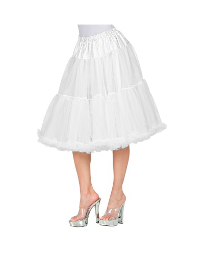 JUPON OU JUPE BOUFFANT BLANC TULLE 65 CM