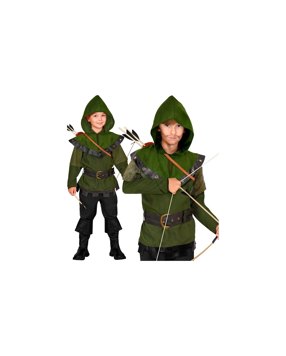 DEGUISEMENT ROBIN DES BOIS OU ARCHER TAILLE 140