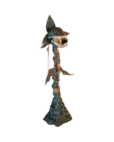 DECO HALLOWEEN ANIMATRONIC MOUVEMENT SON ET LUMIERE PLANTE CARNIVORE 205 CM