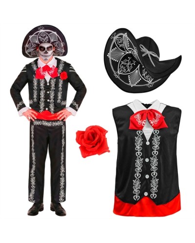 DEGUISEMENT MEXICAIN OU ESPAGNOL MARIACHI HOMME TAILLE L