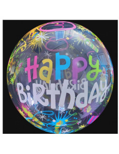 Ballon en Aluminium - Bar à bonbons - Diamètre 45 cm - Jour de Fête -  Ballons - Ballon et Accessoire