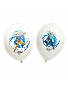 Composition Masha - Ballon Bubble Chiffre 3 et ballon latex Joyeux