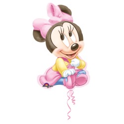 BALLON METALLIQUE SUPERSHAPE MINNIE BABIE 51 X 84 CM