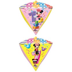 BALLON METALLIQUE CONE 1 AN MINNIE MOUSSE 43 CM 