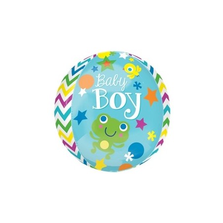 BALLON ORBZ BABY BOY 38 X 40 CM