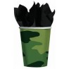 8 GOBELETS MILITAIRE 266 ML