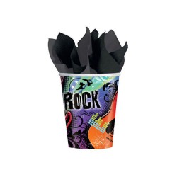 18 GOBELETS ROCK 266 ML