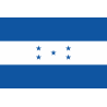 DRAPEAU HONDURAS EN TISSUS 60 X 90 CM