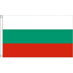 DRAPEAU BULGARIE EN TISSUS 30 X 45 CM