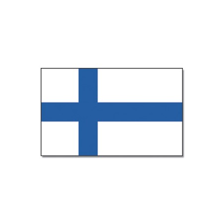 DRAPEAU FINLANDE EN TISSUS 90 X 150 CM 